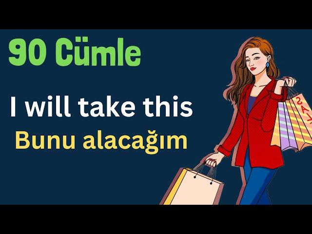 İngilizce Öğrenin - Tüm Alışveriş Cümlelerini Öğrenin - Türkçe Animasyonlu