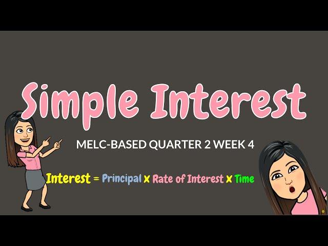 SIMPLE INTEREST | GRADE 6