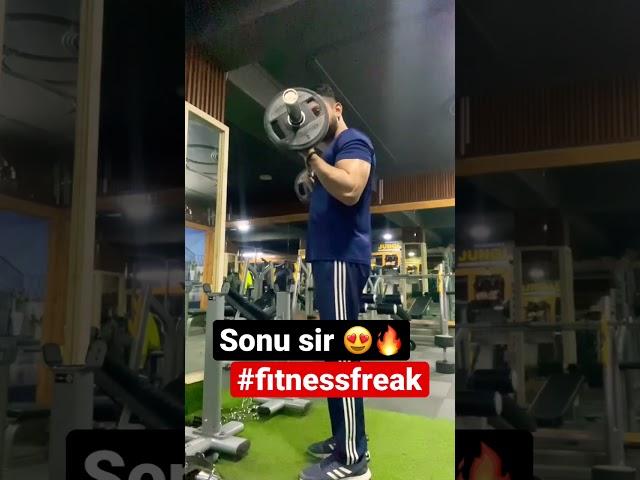 Sonu sir in Gym workout #trending #shorts #youtubeshorts #ytshorts #gym