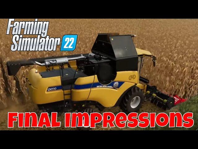 Farming Simulator 22 | First Impressions after Early Access | Is it Worth it?