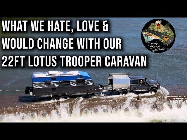 Building a Caravan? Watch this FIRST! Lotus Trooper Review