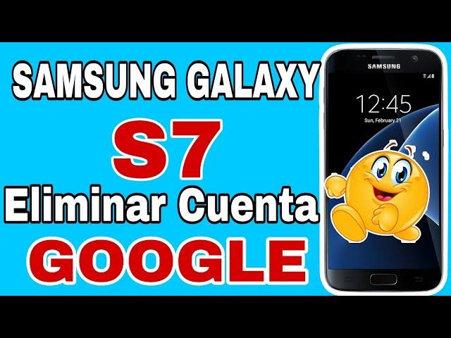 Eliminar Cuenta Google Samsung Galaxy S7 / Quitar Cuenta Google Samsung Galaxy S7 FRP BYPASS 2024