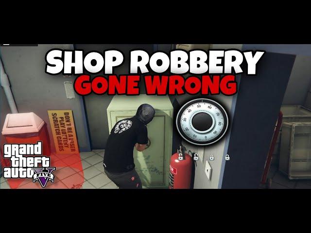 Shop Robbery Gone Wrong In GTA 5 RP (FiveM) | GTA Wheel Damage Script
