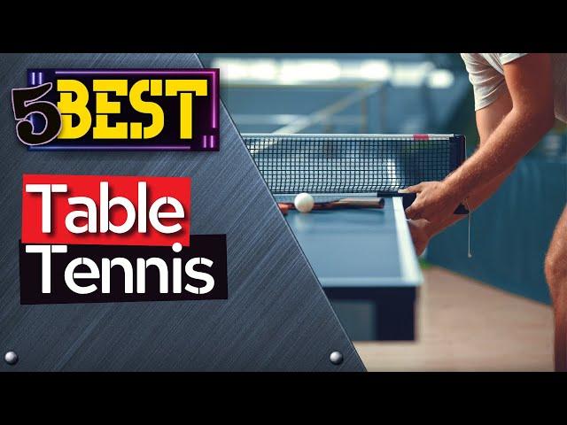  TOP 5 Best Outdoor Table tennis [ 2024 Buyer's Guide ]