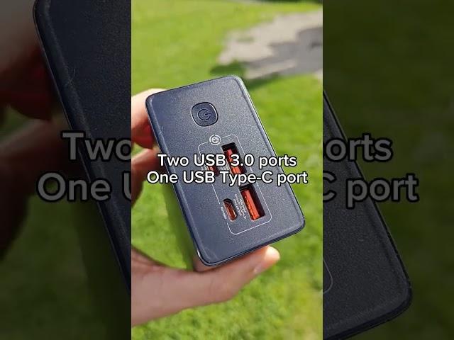 "Star Lord" 30000W Power Bank from Baseus. Fast charge up to 3 devices at once #techreview #newtech