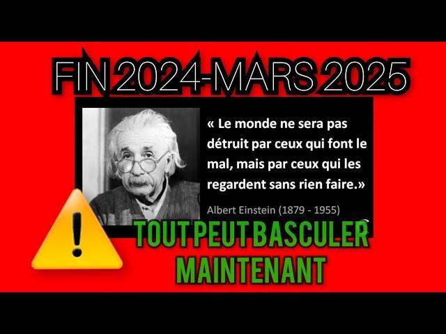 ️FIN 2024- MARS 2025 ️TOUT PEUT BASCULER SOYEZ PRETS