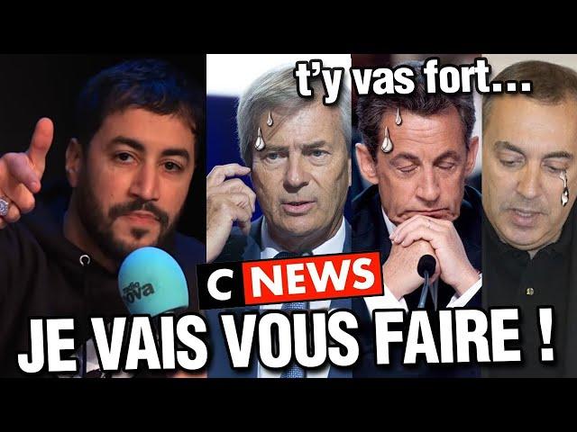 Akim Omiri démonte Morandini, Sarkozy, Bolloré et CNEWS !