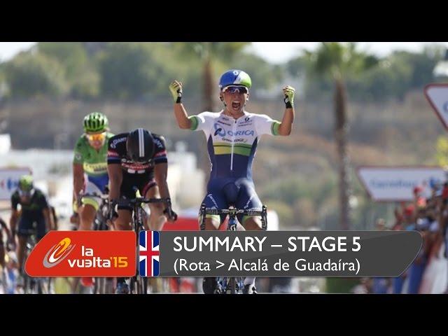 Summary - Stage 5 (Rota / Alcalá de Guadaíra) - La Vuelta a España 2015