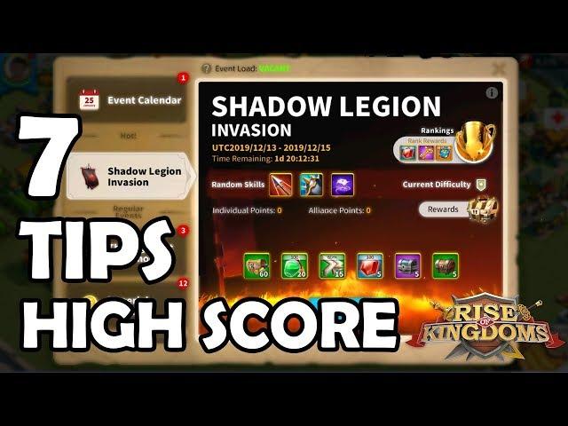 7 Tips and Tricks to Score High on  Shadow Legion Invasion | Rise of Kingdoms