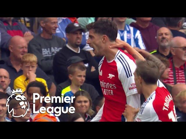 Kai Havertz lifts Arsenal 1-0 ahead of Brighton | Premier League | NBC Sports