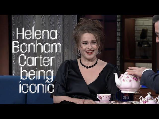 Helena Bonham Carter being iconic for 4 minutes and 33 seconds straight.