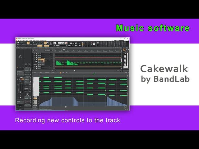 Recording new controls in real-time when playing Style (Cakewalk - Genos)