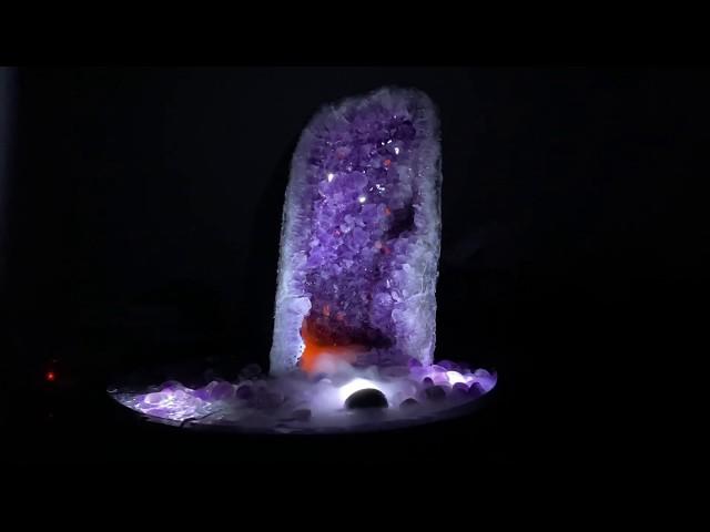 Ask About Our Beautiful CosmicCuts Amethyst Geode Fountains :)