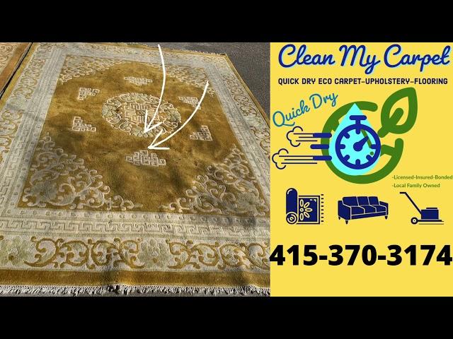 CleanMyCarpet-Wool Rug Cleaning. Sanitize and Disinfect! San Francisco Bay Area 415-370-3174