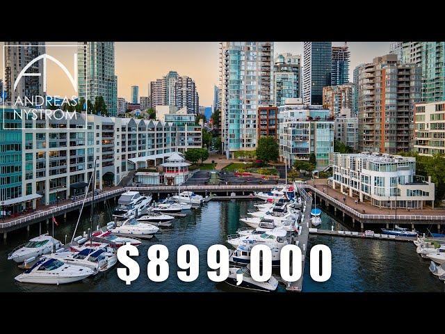 Unobstructed Forever Views Waterfront False Creek Condo |  2203-1000 Beach, Vancouver, BC