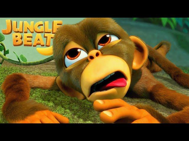 Sick Munki | Jungle Beat | Cartoons for Kids | WildBrain Zoo