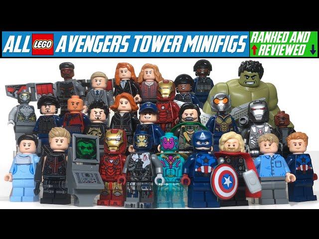 EVERY LEGO Avengers Tower Minifig RANKED and Reviewed!