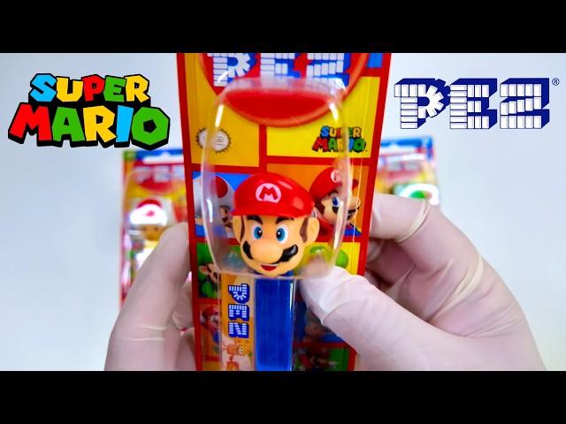 PEZ Super Mario Bros Collection Unboxing