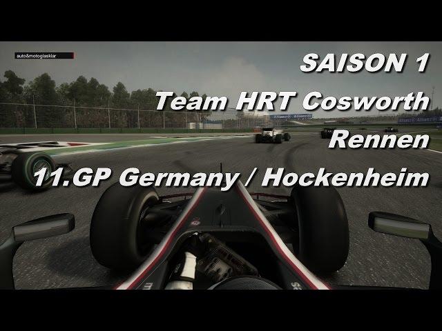 Let´s Play F1 2010 [DE|HD] #021110 Deutschland Race