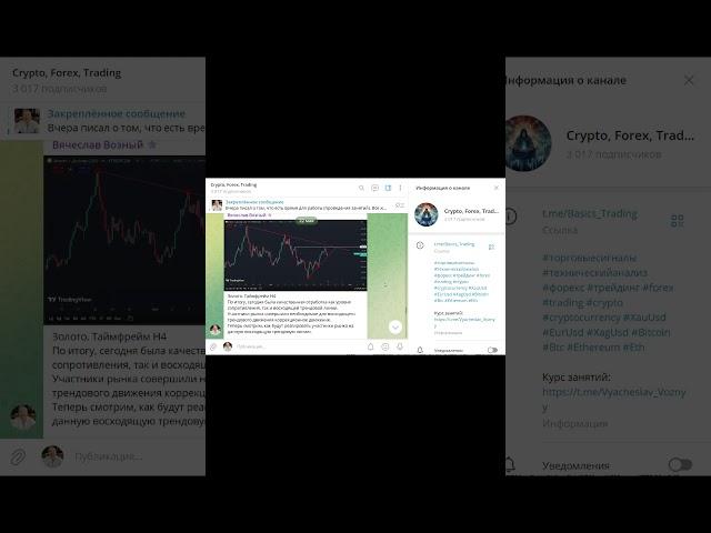 Мой телеграм канал.  Актуальные прогнозы целый день