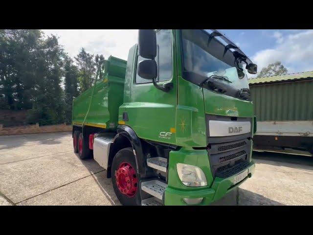 daf cf370 tipper sv15 nlr video