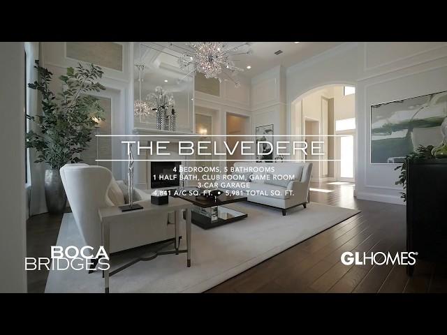 Belvedere Model Home at Boca Bridges in Boca Raton, Florida | GL Homes