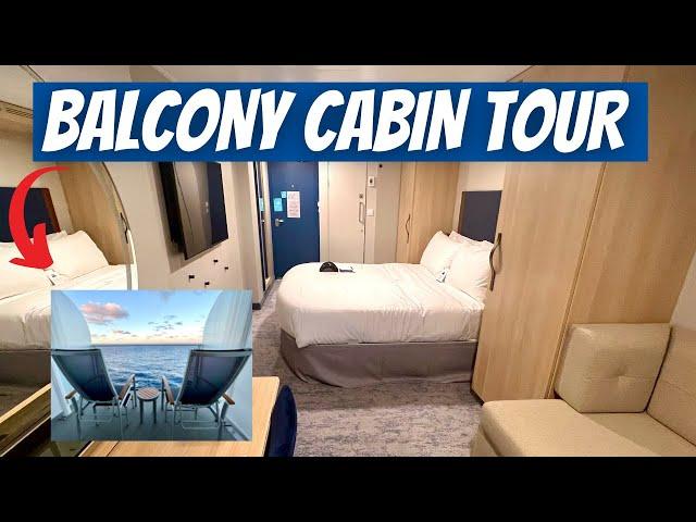 Wonder of the Seas Balcony Cabin Tour | Wonder of the Seas 2D Category Cabin Review