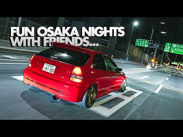 Fun Osaka nights with friends…