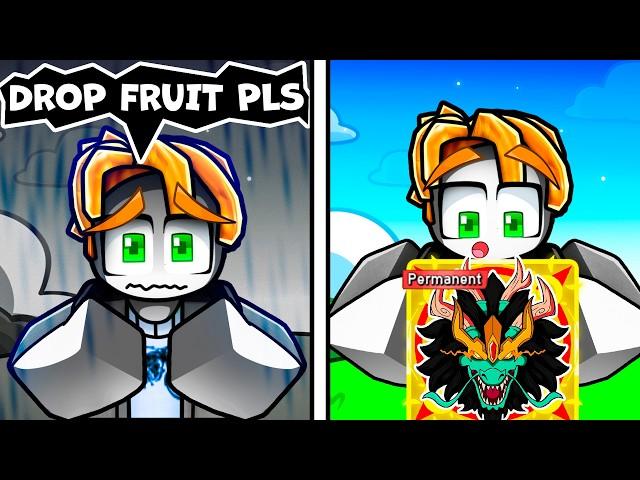 Drop a Fruit, Receive the Permanent Version... (Blox Fruits)