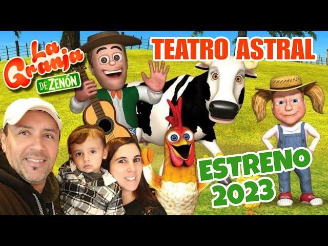 ASI FUE EL ESTRENO DE LA GRANJA DE ZENON - TEATRO ASTRAL 2023