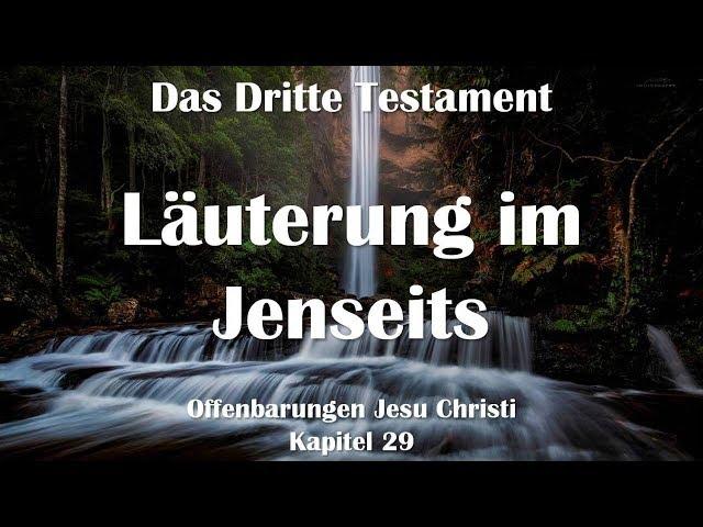 Läuterung & Aufstieg der Geistwesen im Jenseits... Jesus erklärt ️ Das Dritte Testament Kapitel 29