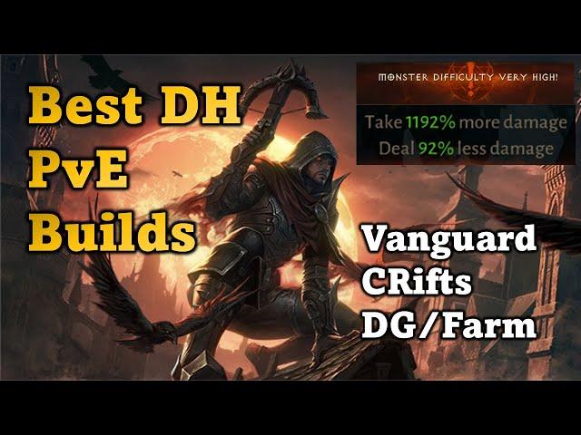 Ultimate Demon Hunter PvE builds for the toughest modes | Vanguard, Dungeons/ farm, Verge, erebban