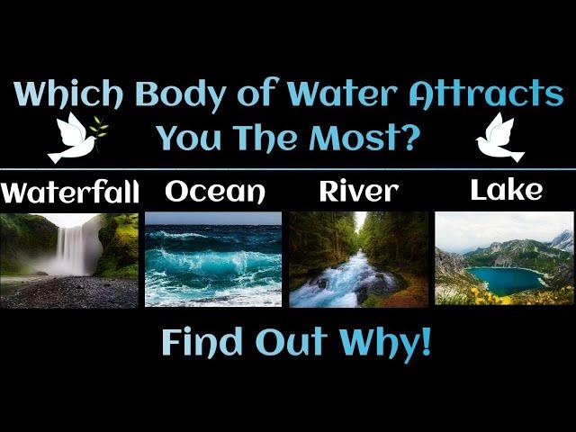 Pick A Body Of Water Spirit Has A Special & Specific Message For You!