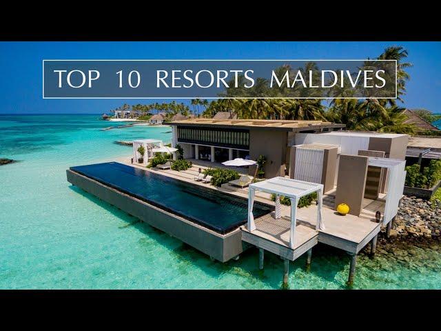 Top 10 best luxury resorts in the Maldives (4K UHD)