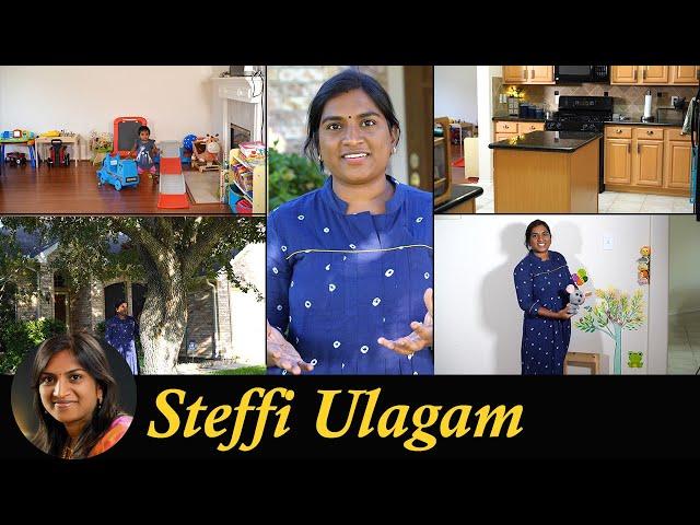 My Home Tour - Steffi Ulagam - Home Tour in Tamil