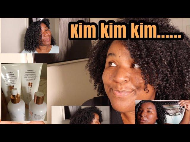 Kim Kimble Hair product line | Wash day | wash and go | Briszell's Way