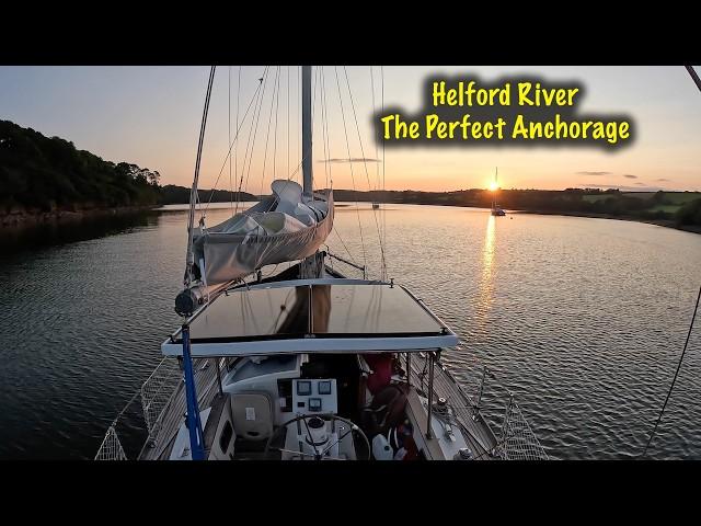 Anchoring in the Helford River : Fixing what broke after our roughest sail yet