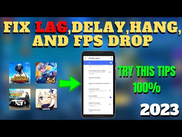 Paano mawala ang lag sa mobile legends | HOW TO FIX LAG, DELAY, HANG, and FPS DROP