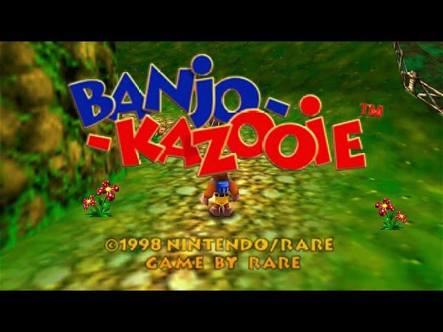 Banjo-Kazooie - Complete 100% Walkthrough - All Collectibles - No Damage (Longplay)