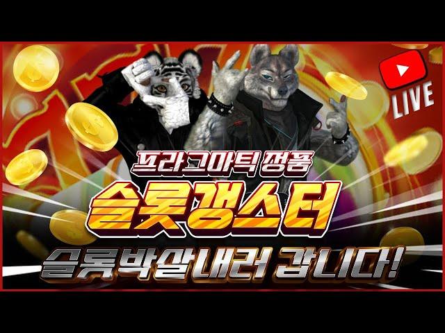 [슬롯 실시간] 반갑습니다 슬롯갱스터 입니다 #슬롯 #슬롯실시간 #슬롯머신 #프라그마틱 #slot