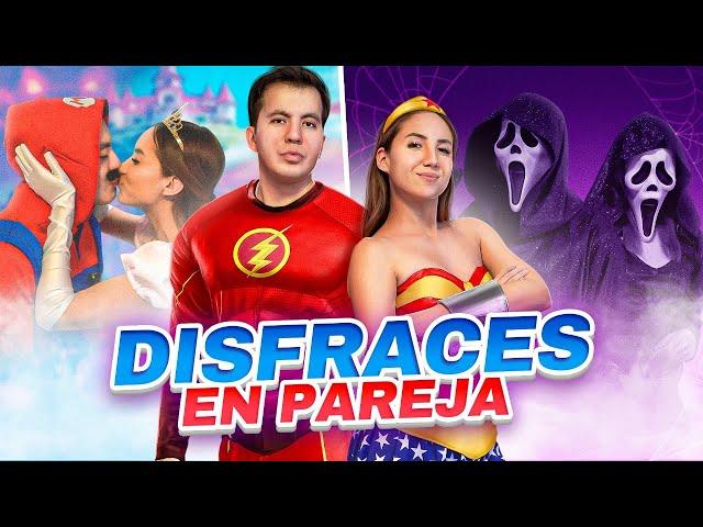 ¡Mi novio y yo NOS PROBAMOS DISFRACES en PAREJA!  | Carolina Díaz