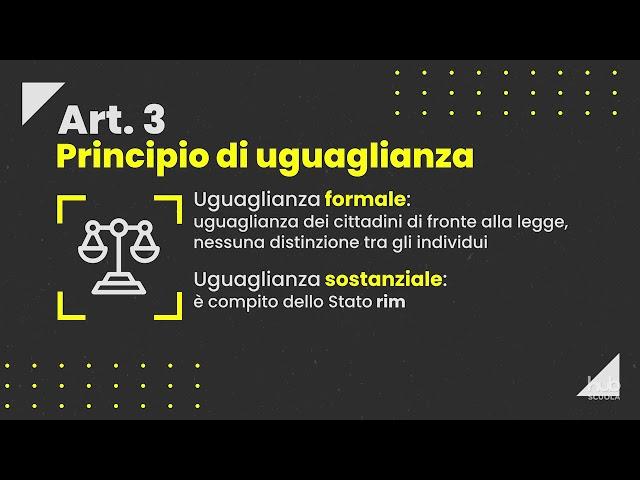 I principi fondamentali della Costituzione