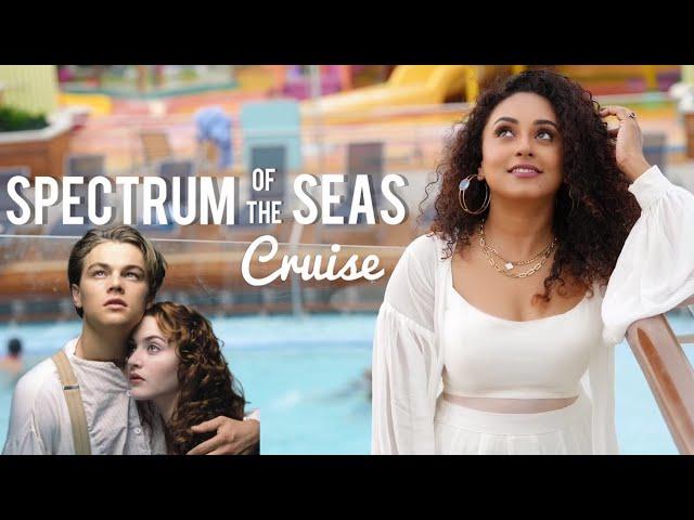 We met Jack and Rose  | Spectrum of the Seas Cruise | Pearle Maaney |Srinish Aravind | Nila