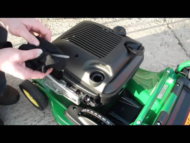 Oil Check  Lawnmower with Briggs and Stratton Engine - livgm.co.uk