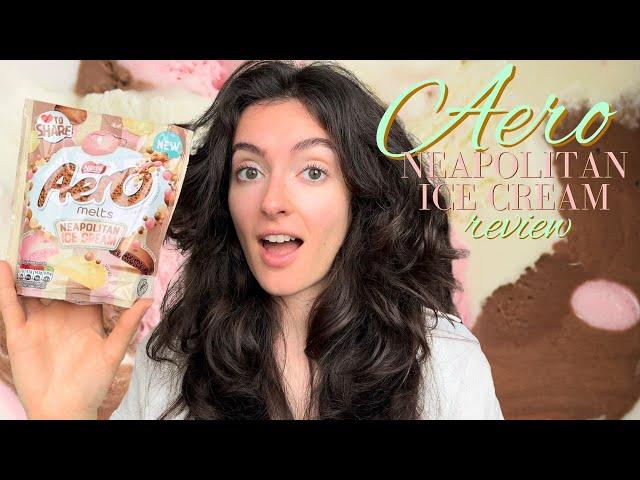 hot hit or a summer flop? - new aero neapolitan ice cream melts review