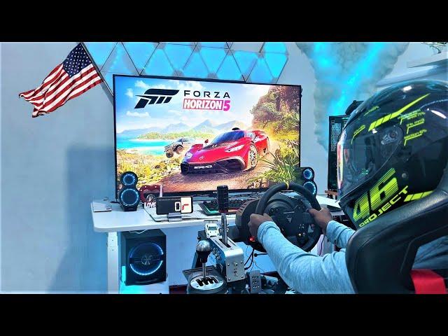 Forza Horizon 5 with the Thrustmaster TX + Driving Force Shifter | Best TIKTOK Wheel video creator