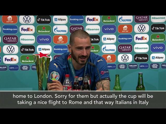 Bonucci: 'All this 'coming home' stuff spurred us to win Euro 2020' | Italy | Azzurri 欧洲杯 意大利夺冠 博努奇