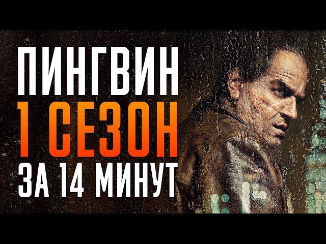 Пингвин 1 сезон за 14 минут | Пингвин краткий пересказ