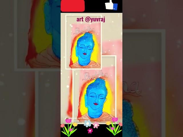Buddha #youtube #ytshorts #art #viral #viralvideos yuvraj@vnirocks