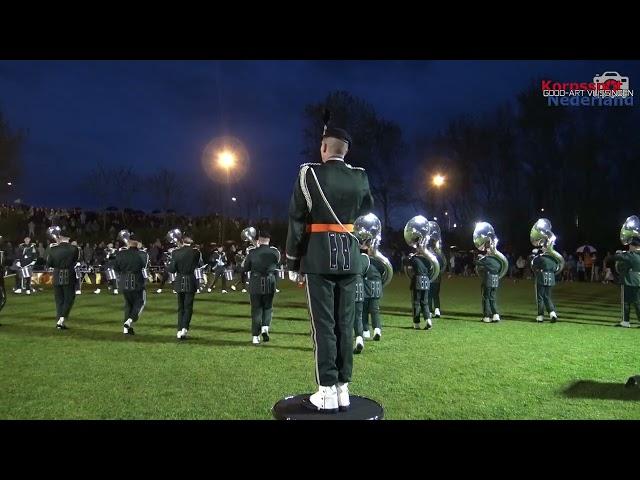 Chr  Muziekvereniging Door Vriendschap Sterk tijdens Oranje Taptoe Katwijk 2024